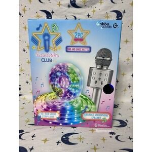 Gabba Goods 2pc Microphone  Speaker And 10ft Sound Strip Light